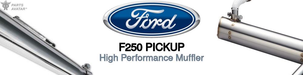 Discover Ford F250 pickup Mufflers For Your Vehicle