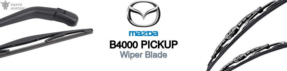 Discover Mazda B4000 pickup Wiper Blades For Your Vehicle