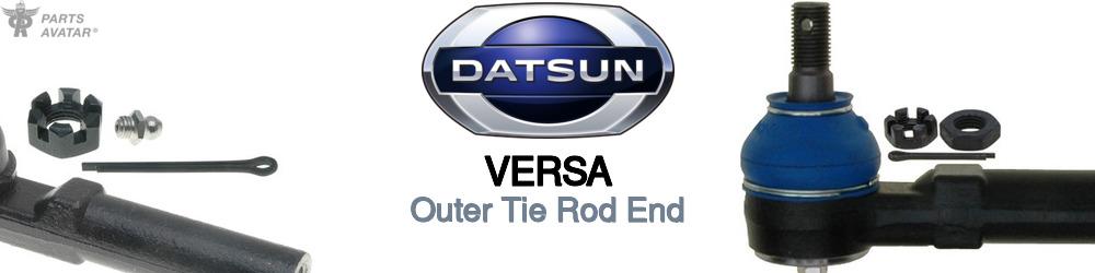 Discover Nissan datsun Versa Outer Tie Rods For Your Vehicle