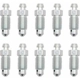 Purchase Top-Quality Front Bleeder Screw (Pack of 10) by RAYBESTOS - S27865 pa5