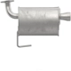 Purchase Top-Quality WALKER USA - 21745 - Stainless Steel Muffler pa12