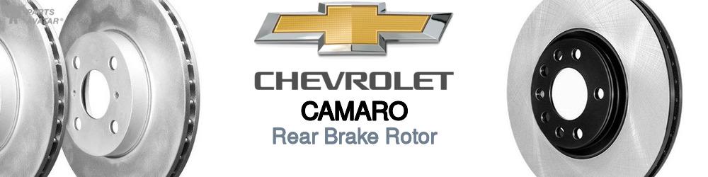 Discover Chevrolet Camaro Rear Brake Rotors For Your Vehicle