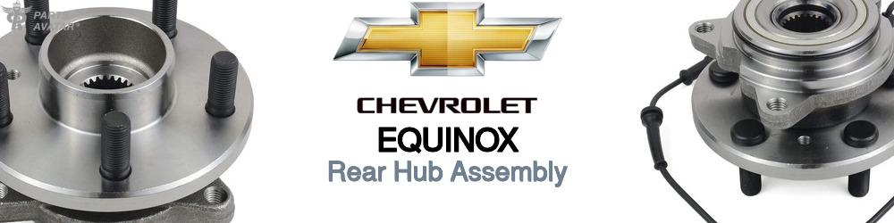 Discover Chevrolet Equinox Rear Hub Assemblies For Your Vehicle