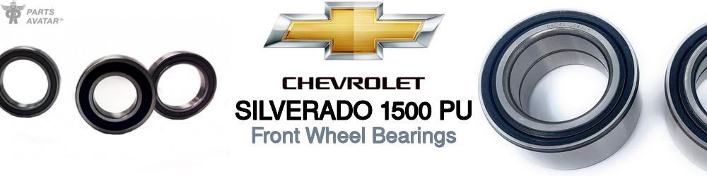Discover Chevrolet Silverado 1500 pu Front Wheel Bearings For Your Vehicle