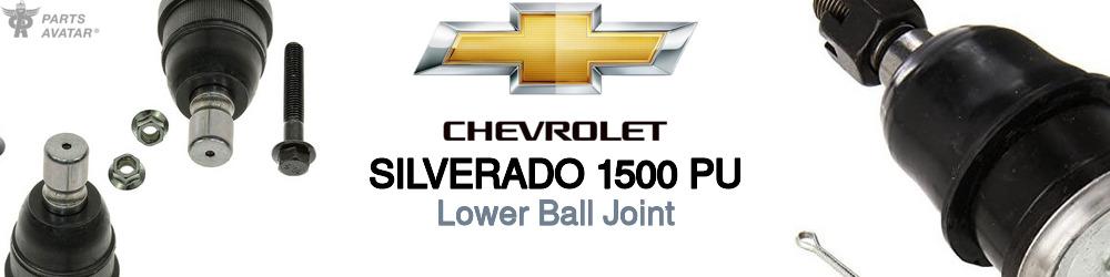Discover Chevrolet Silverado 1500 pu Lower Ball Joints For Your Vehicle
