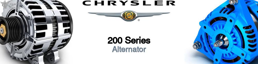 Discover Chrysler 200 series Alternators For Your Vehicle