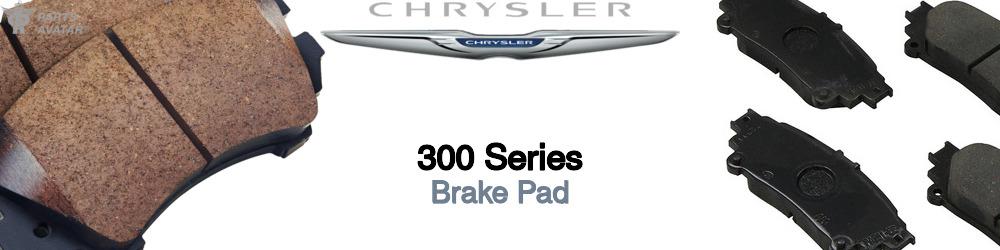 Discover Chrysler 300 series Brake Pads For Your Vehicle