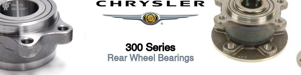 Discover Chrysler 300 series Rear Wheel Bearings For Your Vehicle