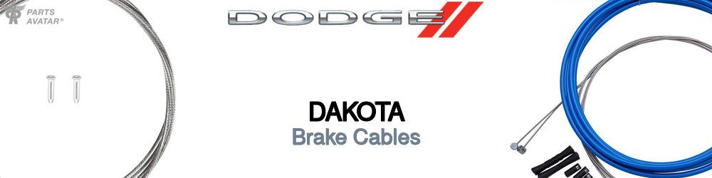 Discover Dodge Dakota Brake Cables For Your Vehicle