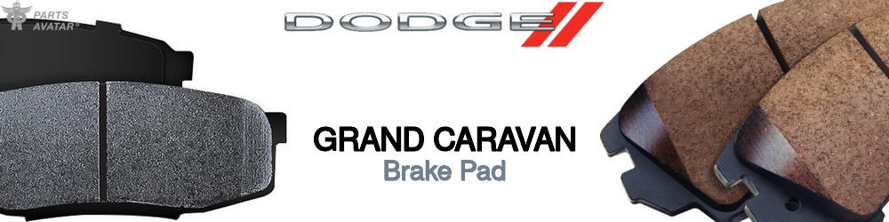 Discover Dodge Grand caravan Brake Pads For Your Vehicle