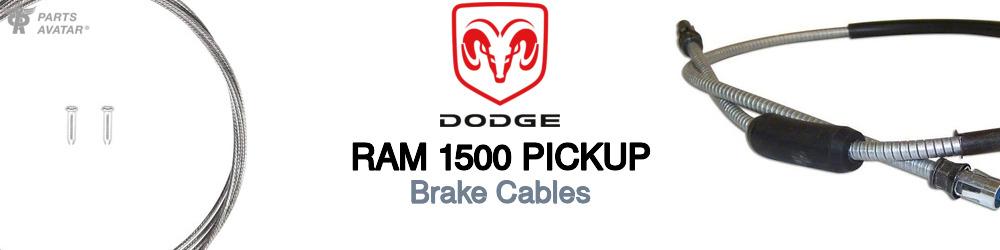Discover Dodge Ram 1500 pickup Brake Cables For Your Vehicle
