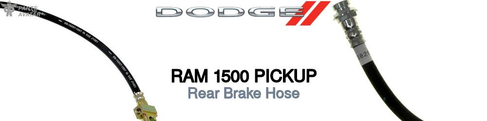 Discover Dodge Ram 1500 pickup Rear Brake Hoses For Your Vehicle