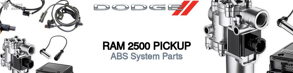 Discover Dodge Ram 2500 pickup ABS Parts For Your Vehicle