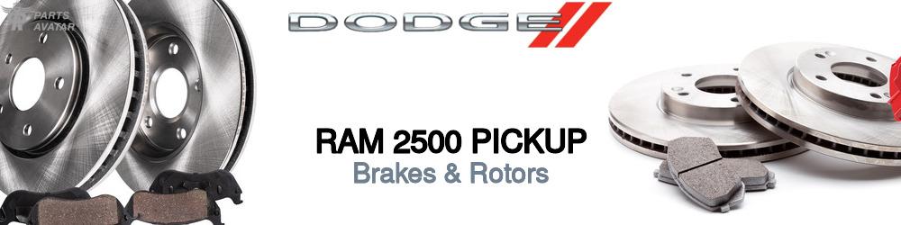 Discover Dodge Ram 2500 pickup Brakes For Your Vehicle