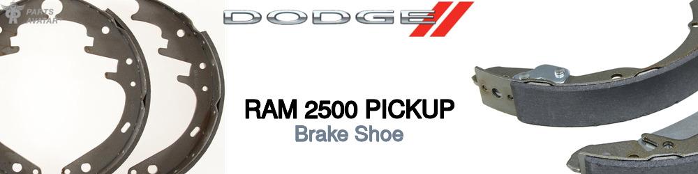 Discover Dodge Ram 2500 pickup Brake Shoes For Your Vehicle