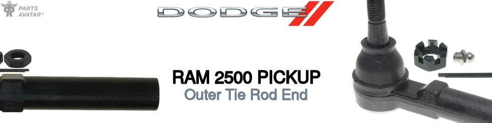 Discover Dodge Ram 2500 pickup Outer Tie Rods For Your Vehicle