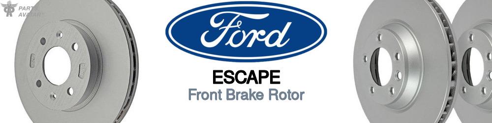 Discover Ford Escape Front Brake Rotors For Your Vehicle