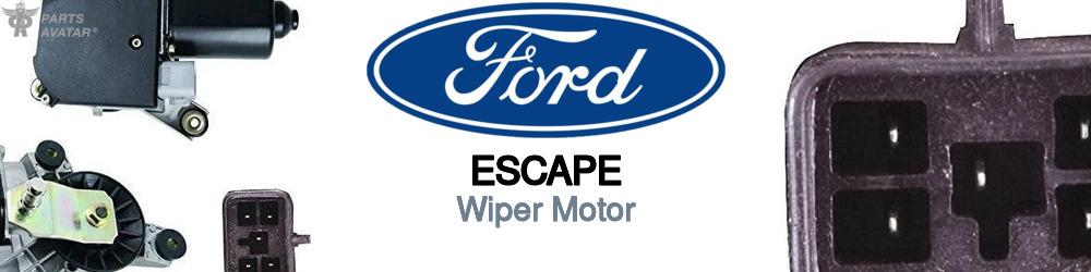 Discover Ford Escape Wiper Motors For Your Vehicle