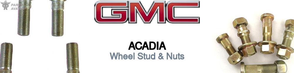 Discover Gmc Acadia Wheel Studs For Your Vehicle