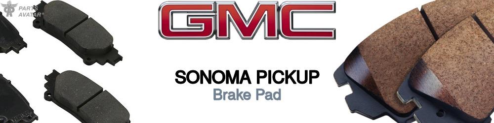Discover Gmc Sonoma pickup Brake Pads For Your Vehicle
