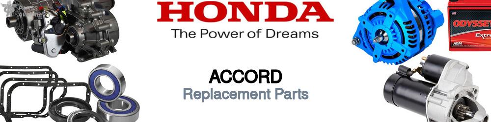 Discover Honda Accord Replacement Parts For Your Vehicle