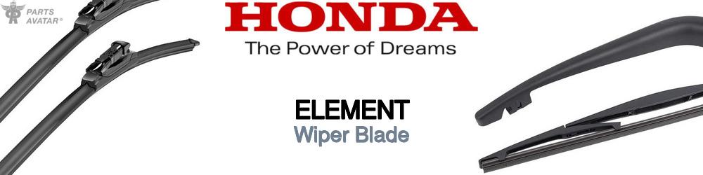 Discover Honda Element Wiper Blades For Your Vehicle