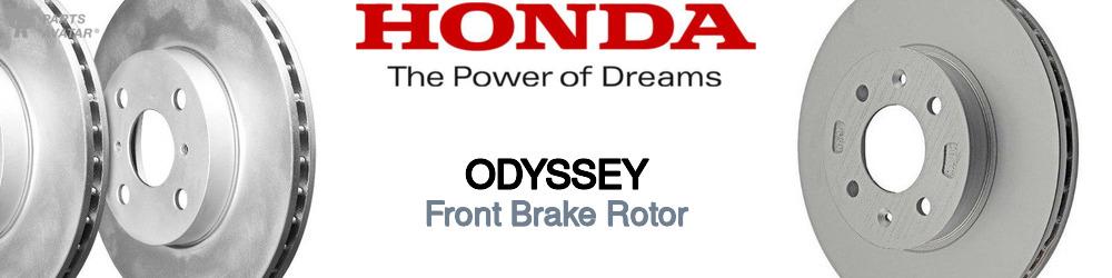 Discover Honda Odyssey Front Brake Rotors For Your Vehicle