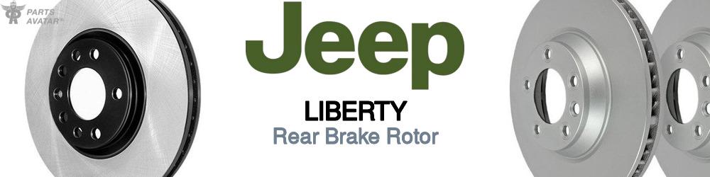 Discover Jeep truck Liberty Rear Brake Rotors For Your Vehicle
