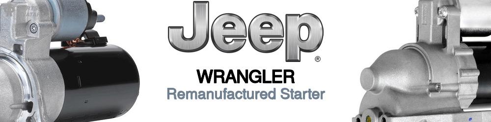 Discover Jeep truck Wrangler Starter Motors For Your Vehicle