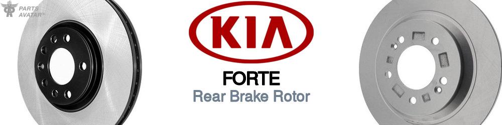 Discover Kia Forte Rear Brake Rotors For Your Vehicle