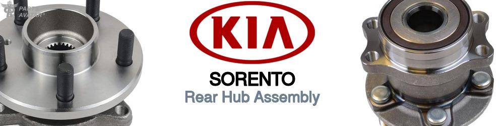 Discover Kia Sorento Rear Hub Assemblies For Your Vehicle