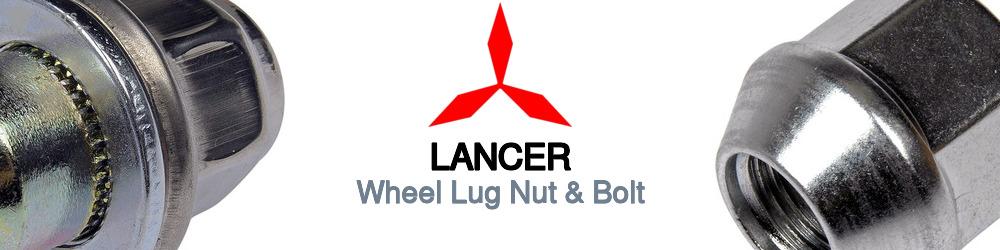 Discover Mitsubishi Lancer Wheel Lug Nut & Bolt For Your Vehicle