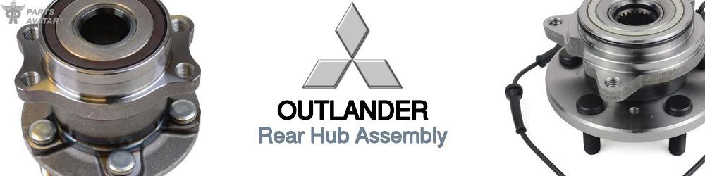 Discover Mitsubishi Outlander Rear Hub Assemblies For Your Vehicle