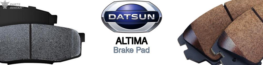 Discover Nissan datsun Altima Brake Pads For Your Vehicle