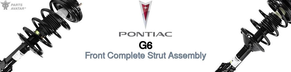 Discover Pontiac G6 Front Strut Assemblies For Your Vehicle