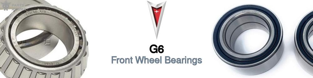Discover Pontiac G6 Front Wheel Bearings For Your Vehicle