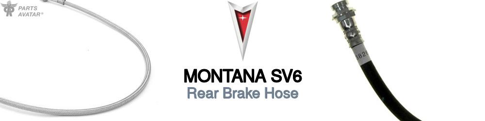 Discover Pontiac Montana sv6 Rear Brake Hoses For Your Vehicle