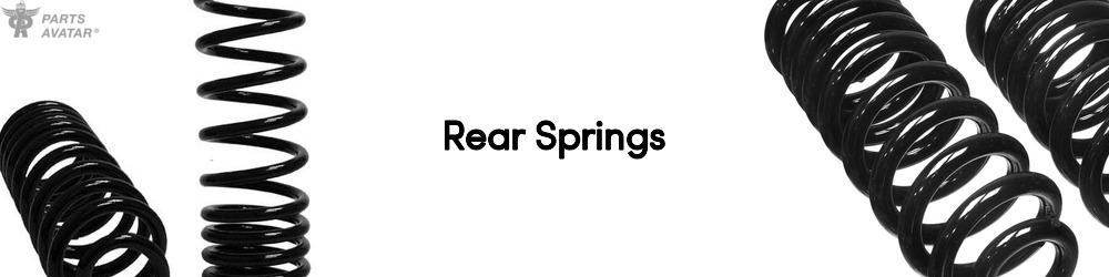Discover Rear Springs For Your Vehicle