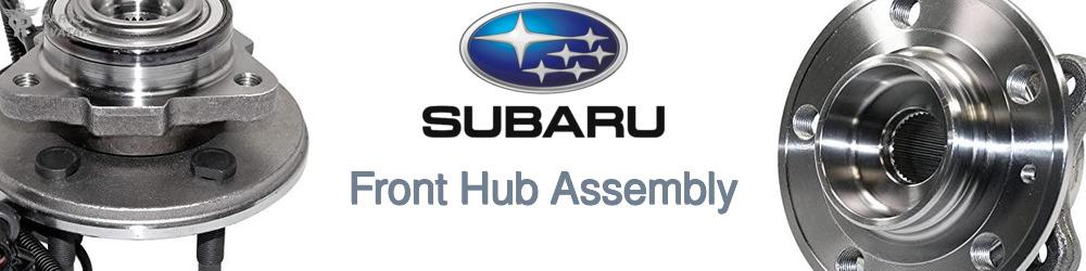Discover Subaru Front Hub Assemblies For Your Vehicle