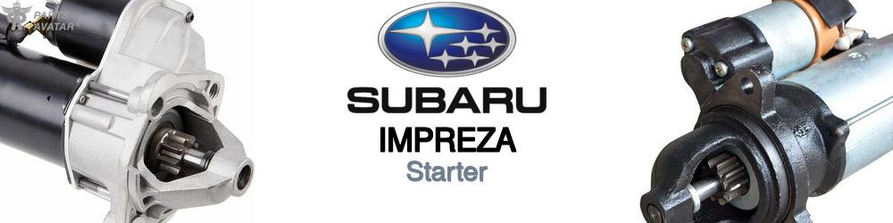 Discover Subaru Impreza Starters For Your Vehicle
