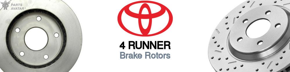 Discover Toyota 4 runner Brake Rotors For Your Vehicle