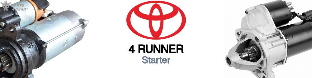 Discover Toyota 4 runner Starters For Your Vehicle