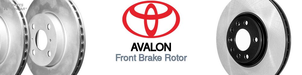 Discover Toyota Avalon Front Brake Rotors For Your Vehicle