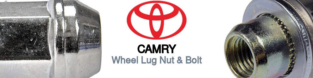 Discover Toyota Camry Wheel Lug Nut & Bolt For Your Vehicle