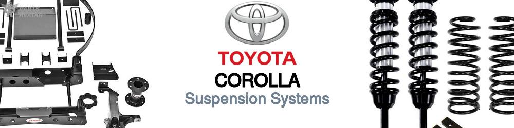Discover Toyota Corolla Suspension For Your Vehicle