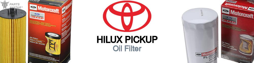 Discover Toyota Hilux pickup Engine Oil Filters For Your Vehicle