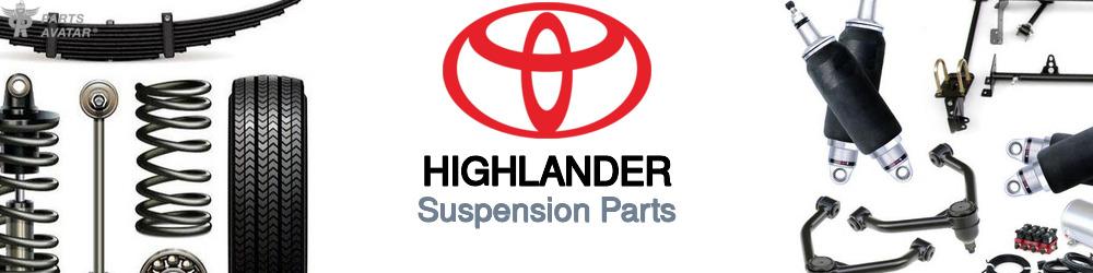 Discover Toyota Highlander Controls Arms For Your Vehicle