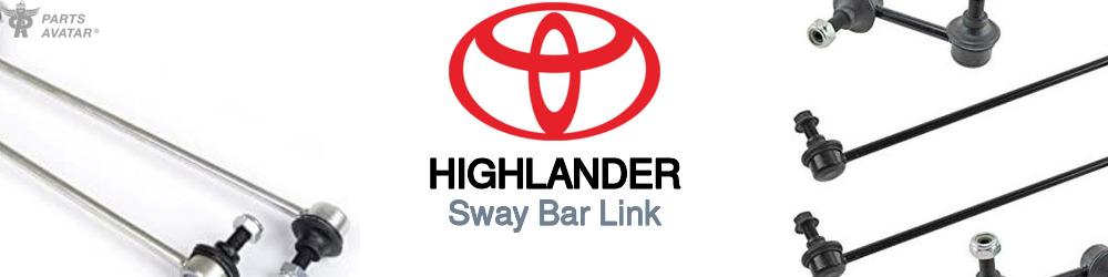 Discover Toyota Highlander Sway Bar Links For Your Vehicle