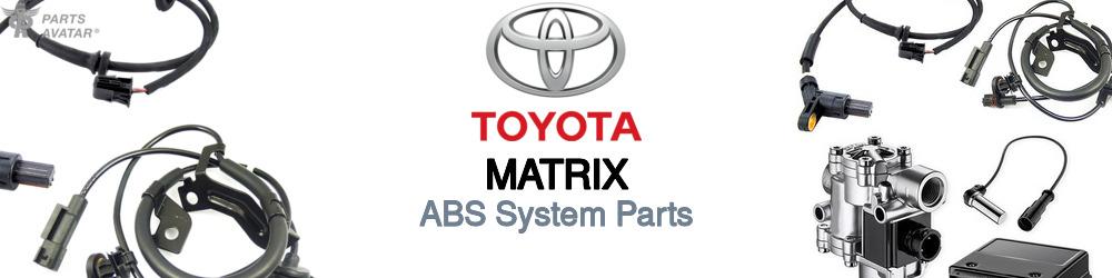 Discover Toyota Matrix ABS Parts For Your Vehicle