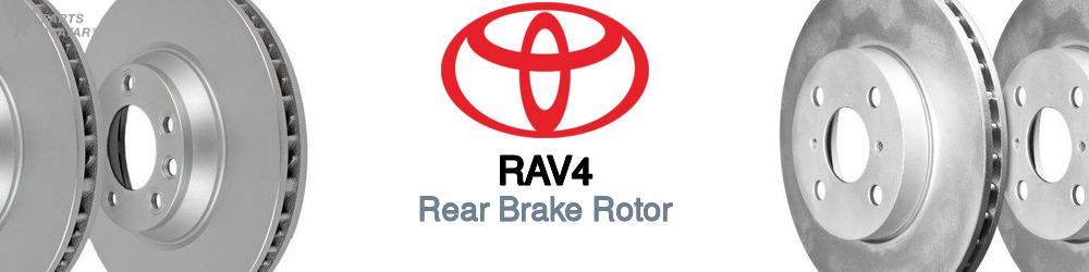 Discover Toyota Rav4 Rear Brake Rotors For Your Vehicle